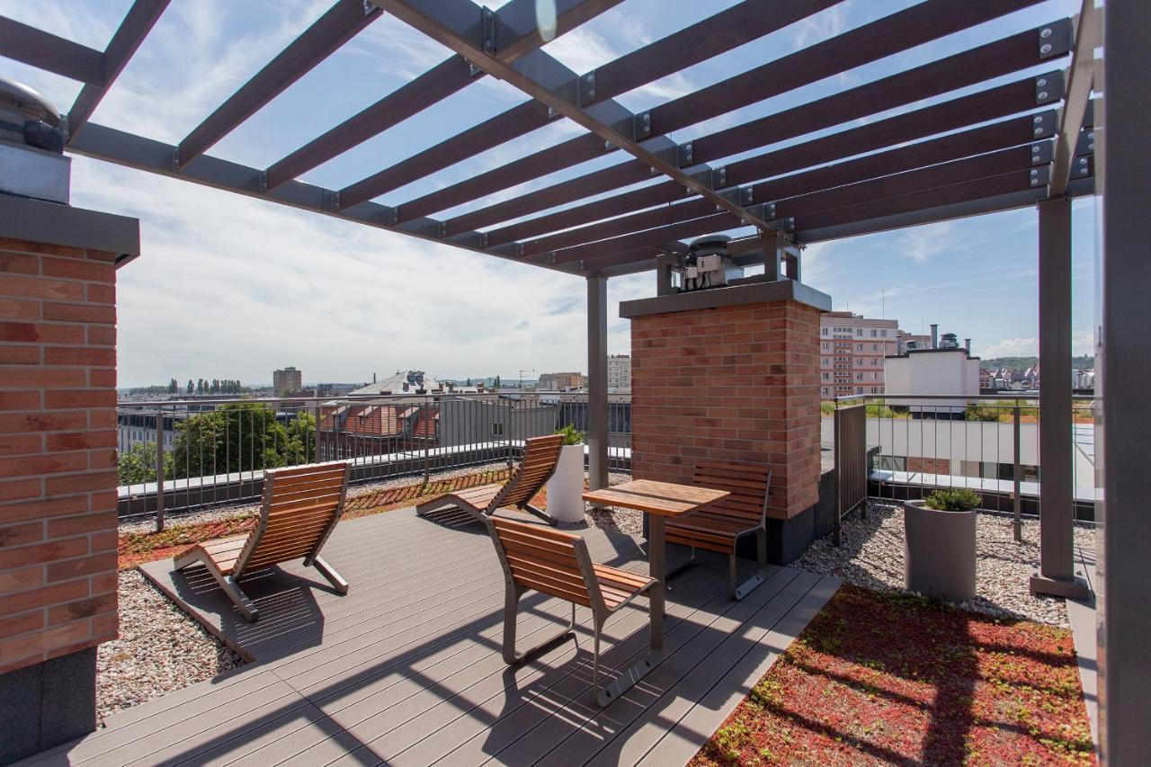 Gdansk, Dlugie Ogrody 18 - Rooftop Terrace, Parking Экстерьер фото